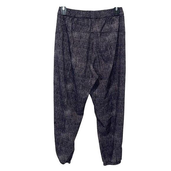 Lululemon Rollin' With My Omies Pant Joggers Burlap Texture Black Dune/Black Siz - Picture 5 of 11